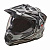 AIM Шлем кросс/эндуро JK802S Black/Grey/White в Астрахани