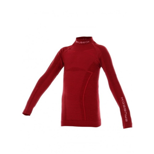 Brubeck Футболка на девушку Active Wool Бордовый в Астрахани