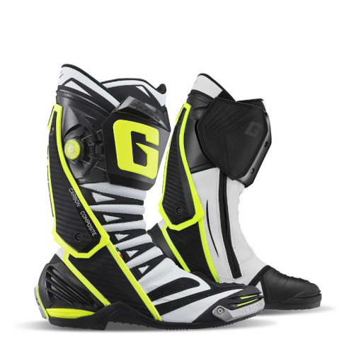 Gaerne Мотоботы GP1 Evo White/Black/Yellow в Астрахани