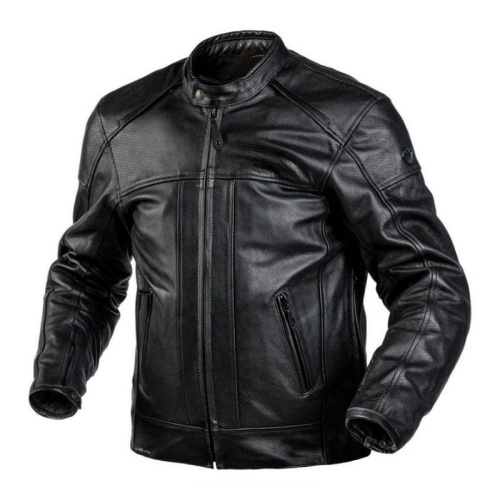 Scout куртка кожаная Daytona Waterproof Black в Астрахани