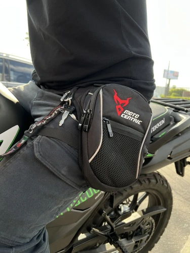 Motolike сумка на пояс красная в Астрахани