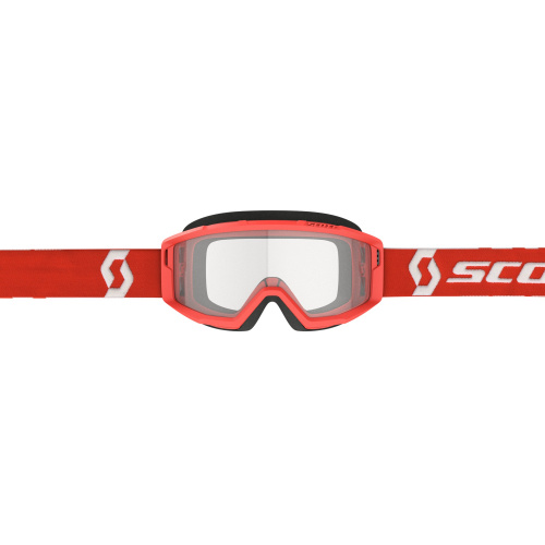 Scott очки кроссовые Primal Red прозрачная линза в Астрахани