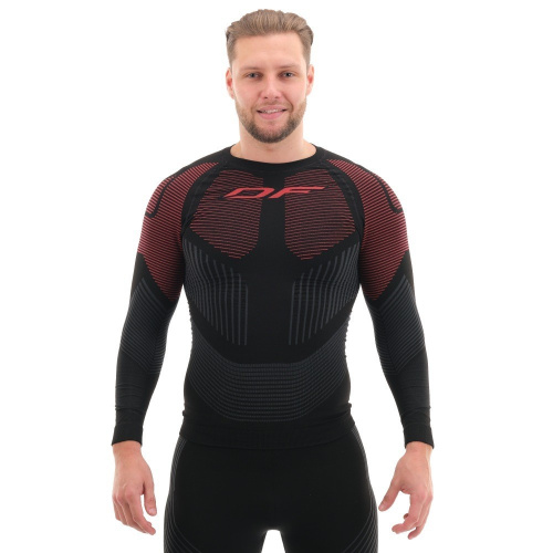 Dragonfly Термофутболка 3DThermo Red с длинным рукавом в Астрахани