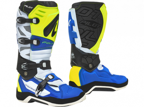 Forma Ботинки Pilot YellowFluo/White/Blue в Астрахани