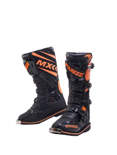 Starezzi Мотоботы Roma Black/Orange в Астрахани