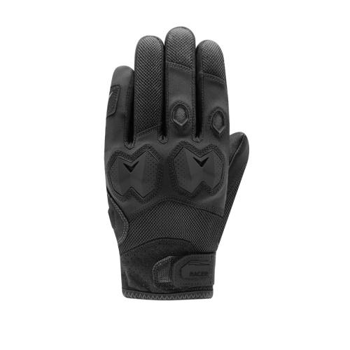 Racer Перчатки Blocks Black/Black в Астрахани