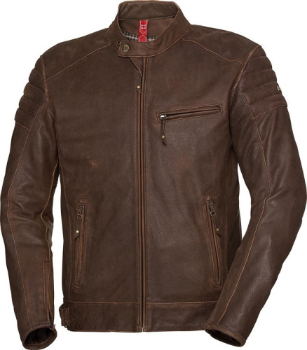 IXS Куртка кожаная Jacket Cruiser Brown в Астрахани