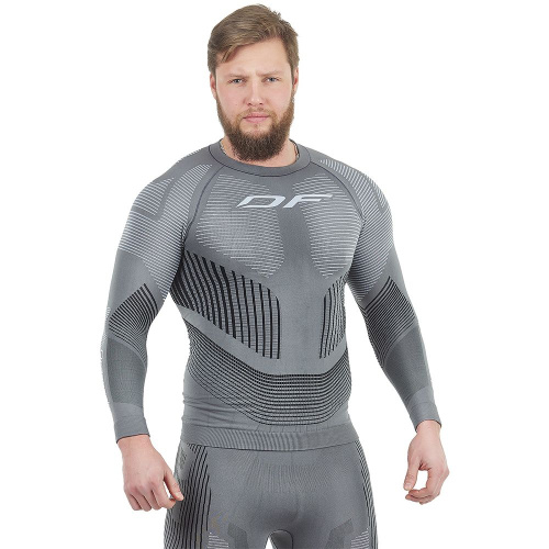 Dragonfly Термофутболка 3DThermo Grey с длинным рукавом в Астрахани