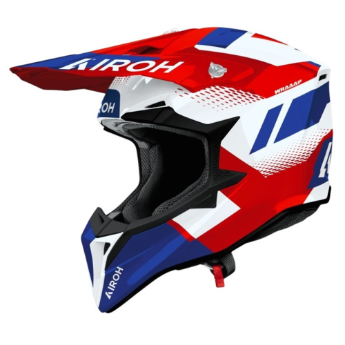 Airoh Шлем Wraaap Vision Red-Blue Gloss в Астрахани
