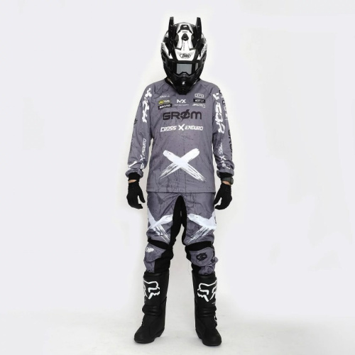 Grom Штаны кроссовые X Gray в Астрахани
