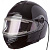 LS2 Мотошлем снегоходный FF325 Strobe Electric Snow Solid Черный в Астрахани