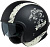 IXS Шлем Jet Helmet iXS 880 2.0 Черно-белый матовый в Астрахани