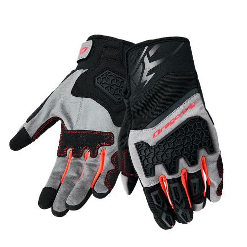 Dragonfly Перчатки DF Terrax Black - Grey в Астрахани
