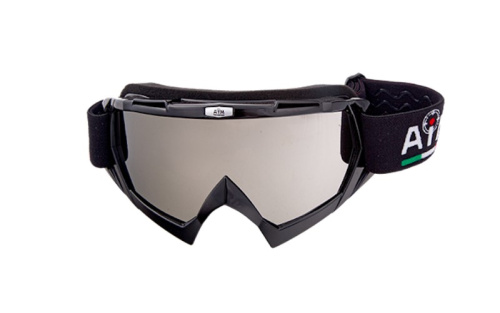 AiM Очки кроссовые 634-100 Black Glossy в Астрахани