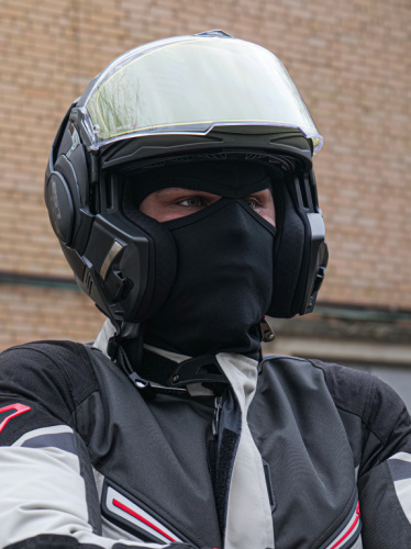 MotoLike Подшлемник Хлопок/Эластан Черный Ninja в Астрахани