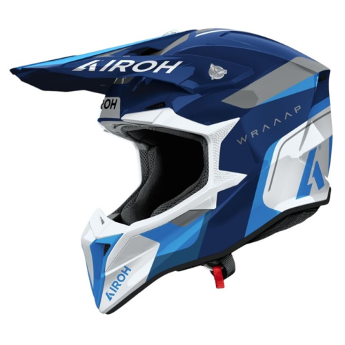 Airoh Шлем Wraaap Conquer Blue Gloss в Астрахани
