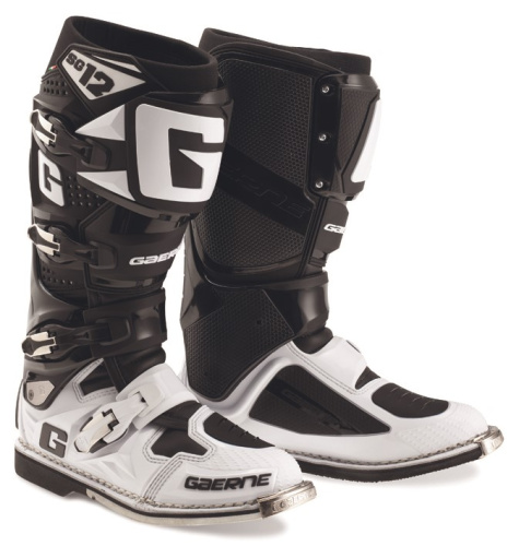 Gaerne Мотоботы SG-12 Black/White в Астрахани