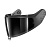 Shark Визор Skwal i3/Ridill 2/D-Skwal 3 Dark Smoked в Астрахани