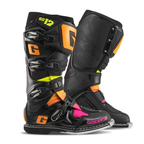 Gaerne Мотоботы SG-12 Black/Orange/Pink в Астрахани