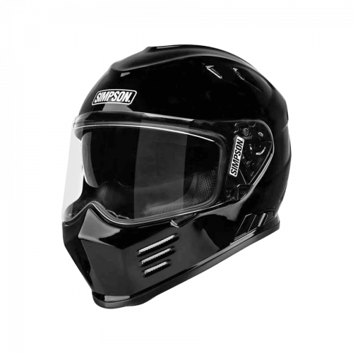 Simpson Шлем интеграл Venom Gloss Black в Астрахани