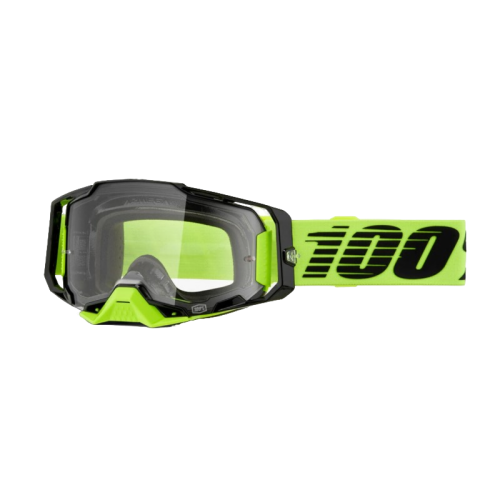 100% Очки Armega Neon Yellow / Clear в Астрахани
