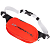 Dragonfly Гермосумка поясная DF Wallet 2л Red-Black в Астрахани