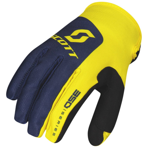 Scott Перчатки 350 Track blue/yellow в Астрахани