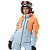 Dragonfly Куртка горнолыжная утепленная Gravity Woman 2025 Mock Orange-Light Blue в Астрахани