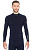 Brubeck Футболка мужская дл.рукав Wool Merino 78% Темно-Синий в Астрахани